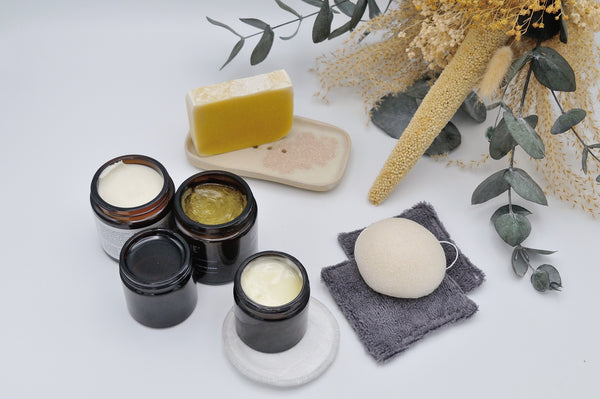 Double nettoyage du visage - soins naturels