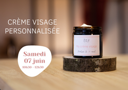 Crème visage personnalisée - Bruxelles