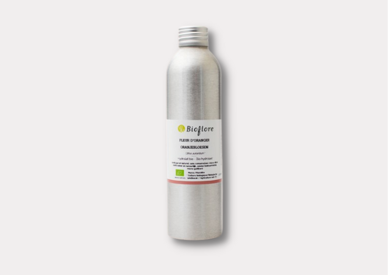 Hydrolat de fleur d'oranger bio, apaise et tonifie la peau