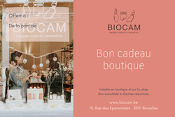 Bon cadeau cosmétiques - Boutique Biocam