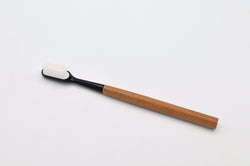 Caliquo - Brosse à dents rechargeable en bois de noyer