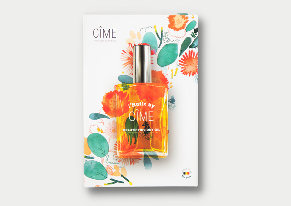 Coffret cadeau Cîme - Huile sèche sublimante peau et cheveux 