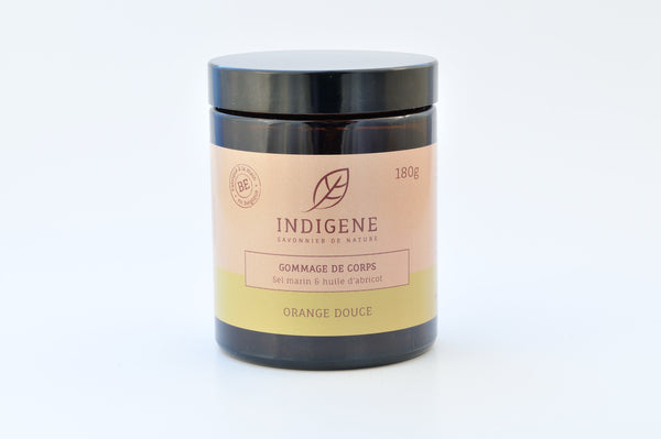 Indigène - Gommage orange douce - 180 gr