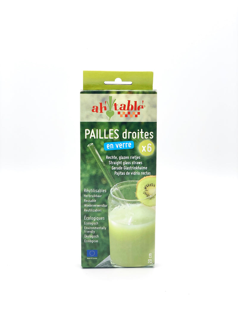 Pailles en verre
