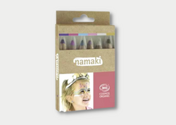 Namaki - Maquillage pour enfants - Kit de 6 crayons - Mondes enchantés